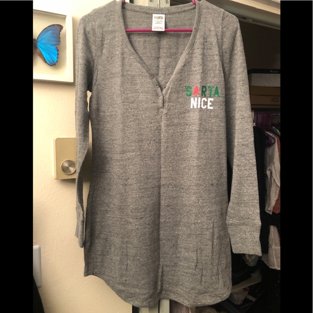 VS/Pink Pajama Dress Size S NWOT